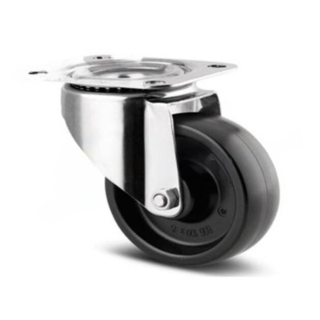 Garruchas fenólicas de alta temperatura de 5"