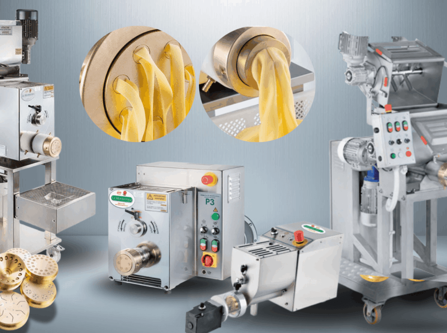 Beneficio de una máquina extrusora